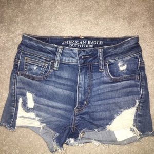 American Eagle Hi Rise Jean  shorts